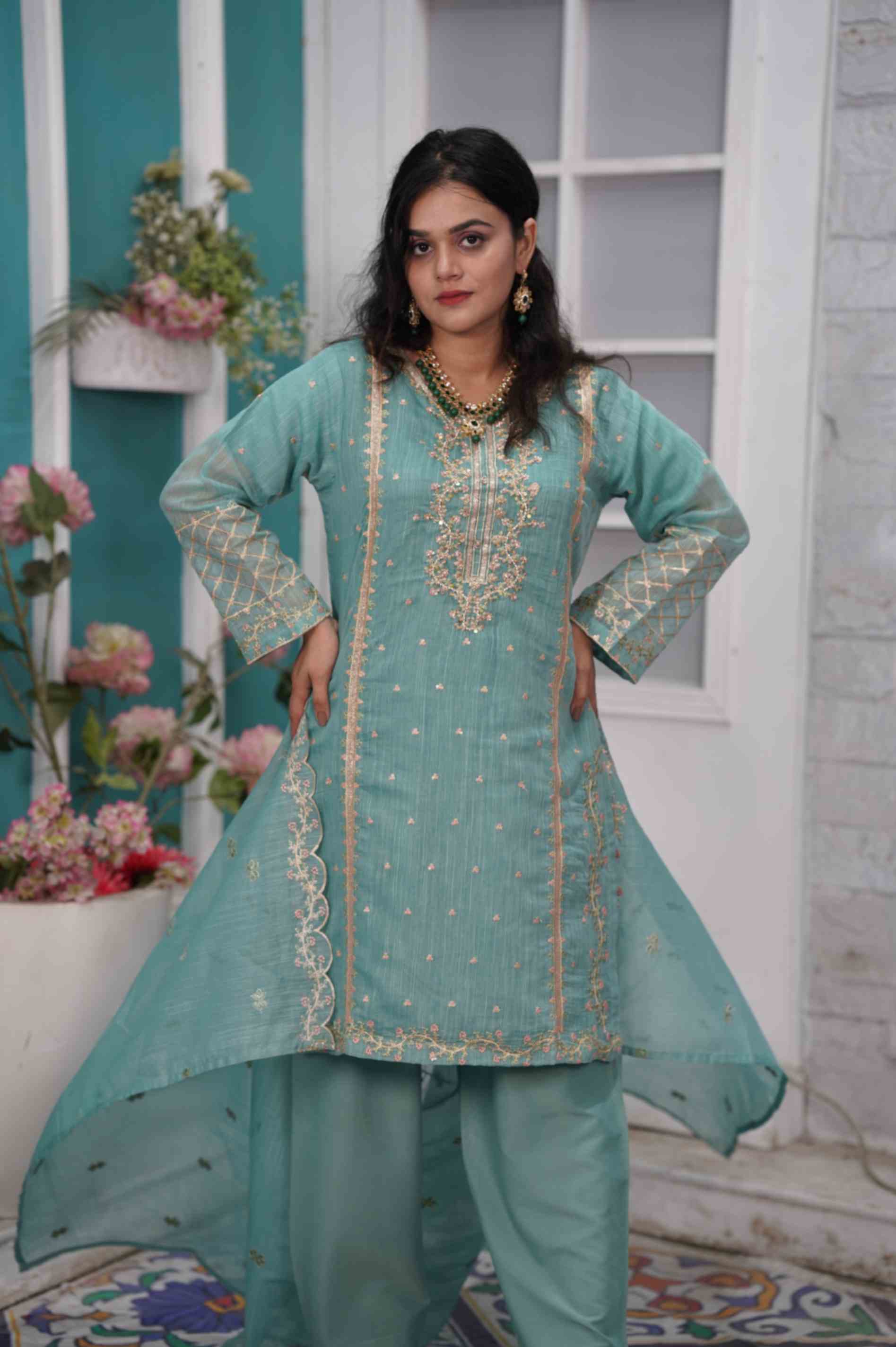 KHADDI MINAR OUTFIT | TK-0321