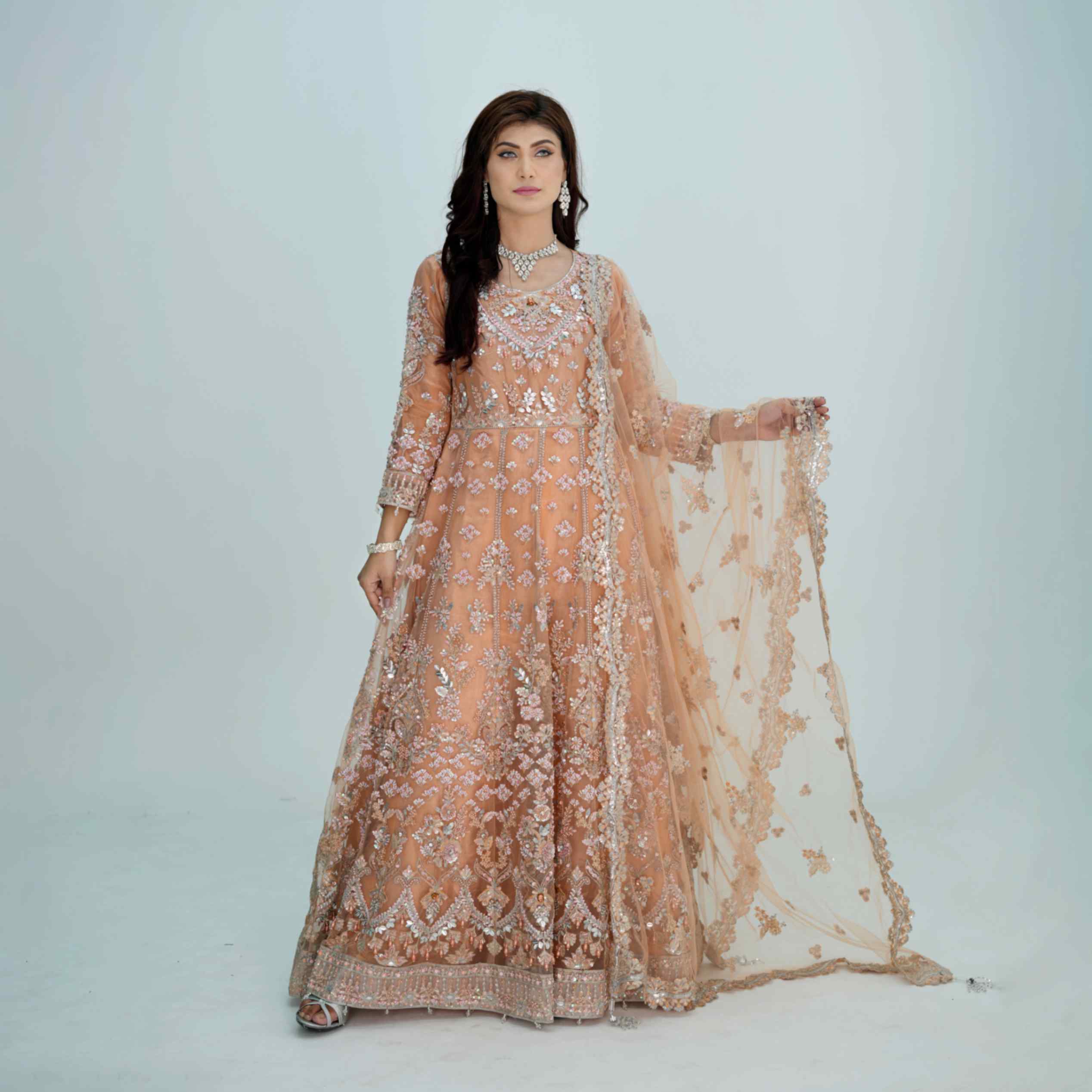 NET HANDWORK HEAVY OUTFIT | TK-0451