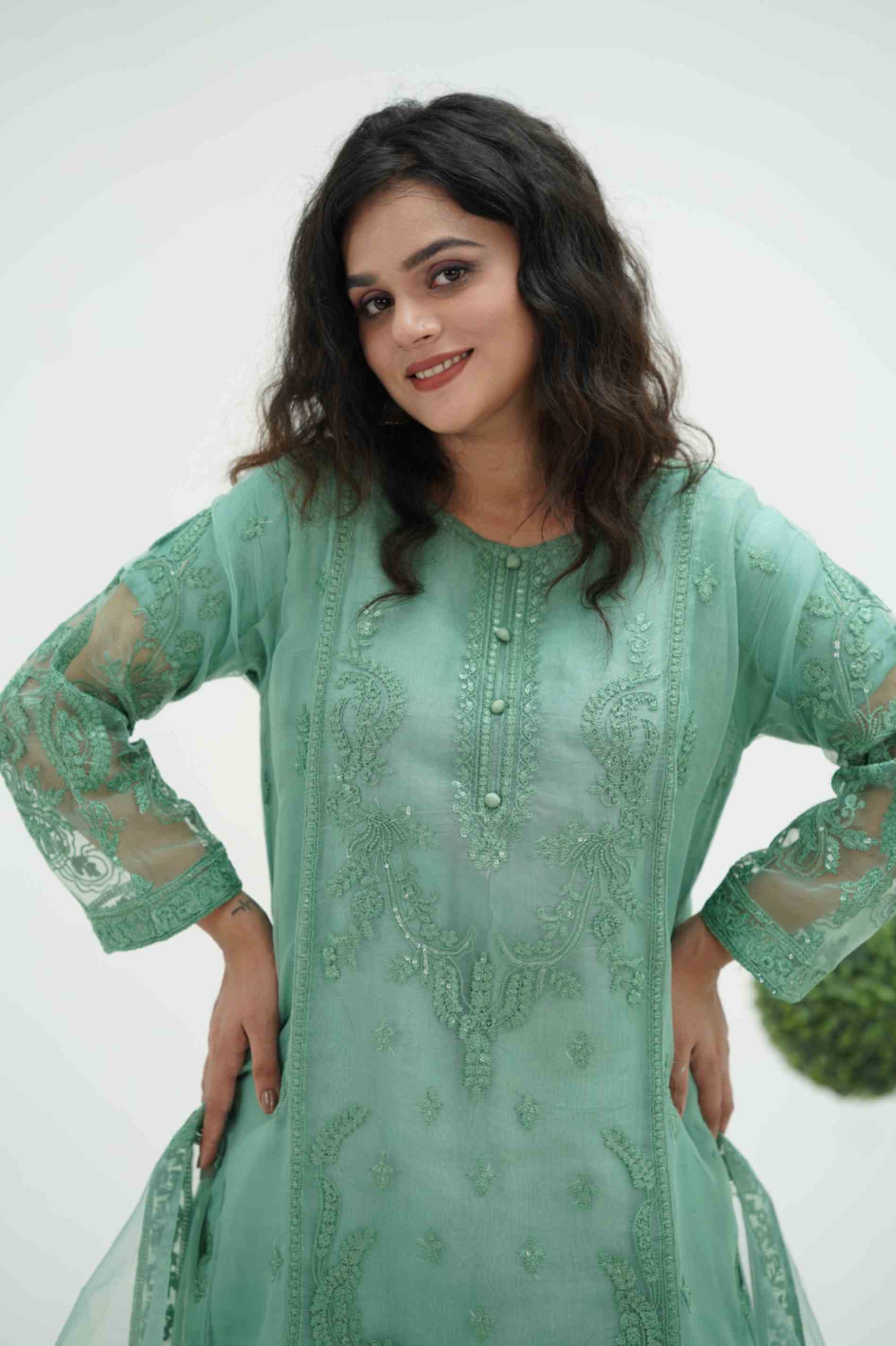 TILLA EMBROIDED COTTON OUTFIT | TK-0321