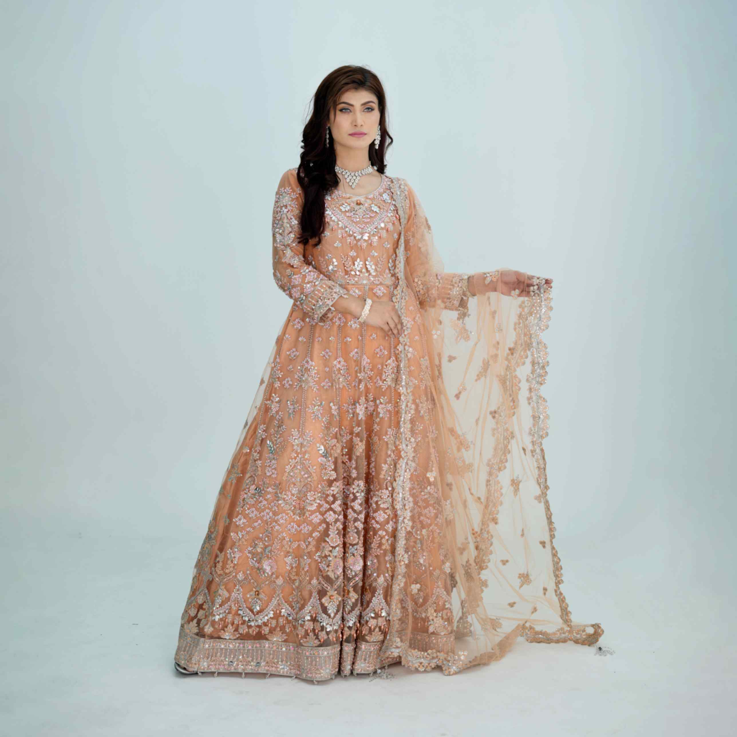 NET HANDWORK HEAVY OUTFIT | TK-0451