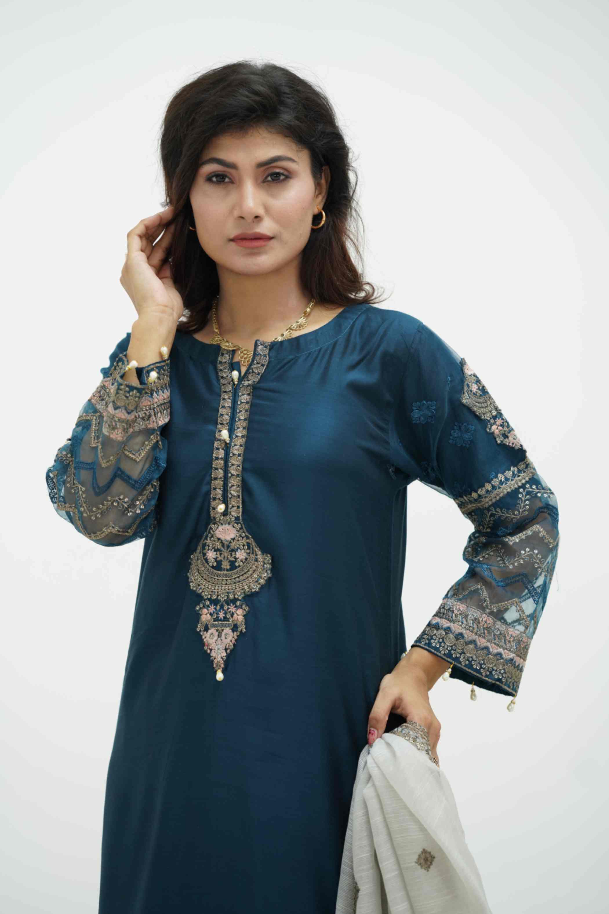 TILLA EMBROIDED OUTFIT | TK-0391