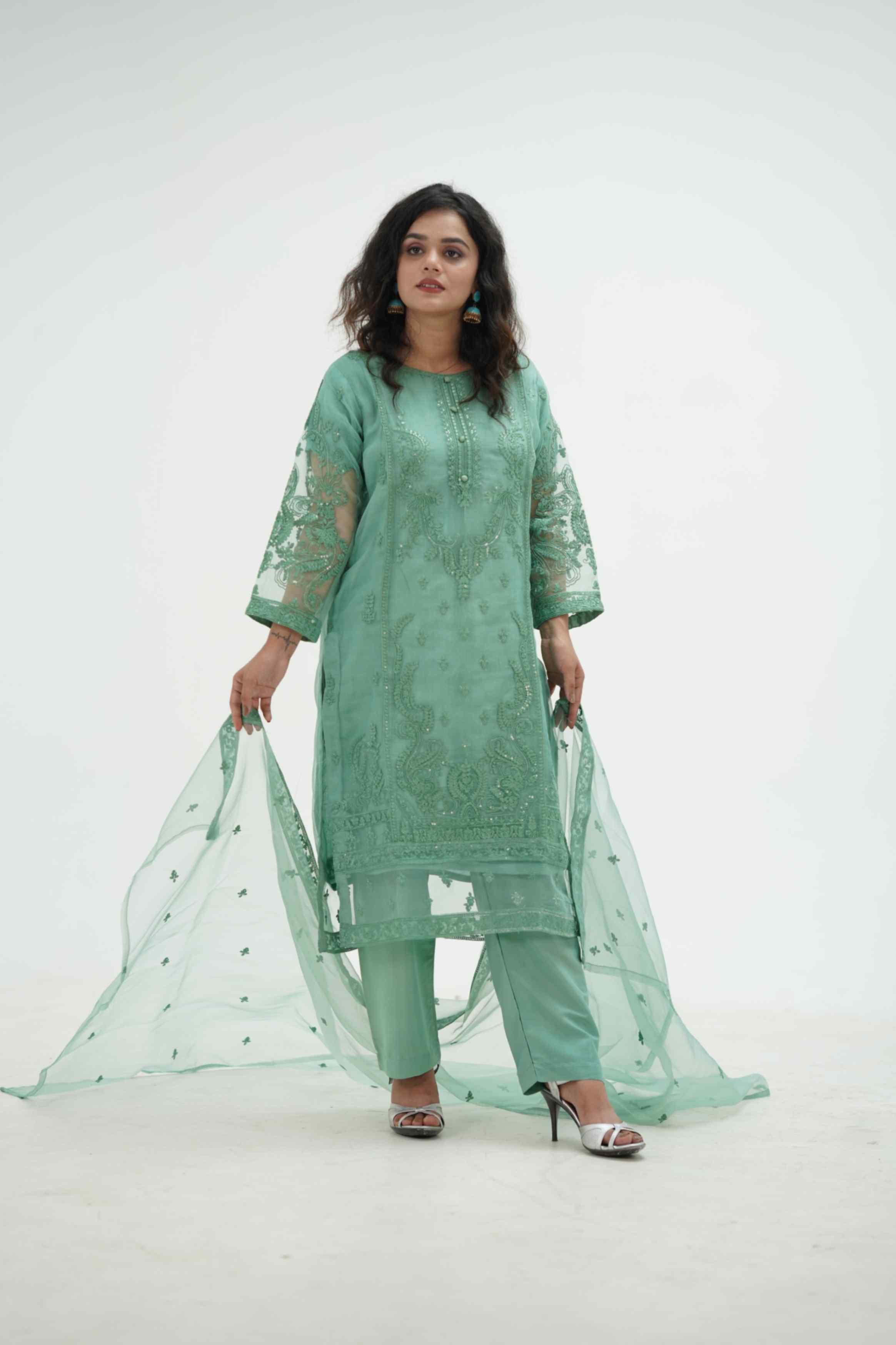 TILLA EMBROIDED COTTON OUTFIT | TK-0321